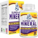 3-Monats-Multimineral-Ergänzung (Iron Free) Natürliche Multimineralien | High-Potency Multi Mineral Supplements (15-in-1) Blended Minerals Formel | Mineral Complex | 90-Day Bulk Supply | 180 Tabletten