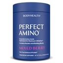 BodyHealth PerfectAmino Powder - BCAA et EAA Powder for Pre and Post Workout - Boissons d'énergie acides aminés pour les hommes et les femmes à l'appui des muscles maigres et de la récupération - Berry mixte - 60 portions