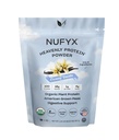 NUFYX® • Poudre Heavenly Protein® • Le monde est le plus fin des pois d'Amérique 100% biologique • végétalien • sans gluten • faible teneur en glucides (Vanille crémeuse, 40 scoops)