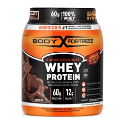 Body Fortress 100% Whey, Premium Protein Pulver, Schokolade, 1.78lbs