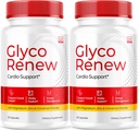 (2 Pack) Glyco Renew - Glyco Renew Blood Support, Glyco Renew Blood Support, Glyco Renew Blood Support Pills, Glyco Renew Blood Support, Glyco Renew Blood Support, 60 Capsules