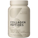 Recherche sportive Peptides de collagène - Supplément en poudre de collagène de type 1 et 3 hydrolysé pour peau, ongles et articulations saines - Mélange facile d'éléments nutritifs et de protéines vitales, collagène pour les femmes et les hommes