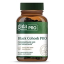 GAIA HERBS PRO Black Cohosh PRO - Supplément de soutien à la ménopause et à la périménopause en santé* - Supplément santé des femmes avec extrait de racine de coho noir - Vegan - 60 capsules de phytothérapie liquide (60 portions)