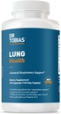 Dr. Tobias Lung Health Supplement mit Vitamin C, Butterbur, Quercetin & Bromelain, Advanced Lung Cleanse Detox Formula für Bronchial & Respiratory System, Non-GMO, 120 Kapseln, 120 Portionen