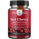 Extra Stärke Tart Cherry Capsules - Tart Cherry Extract Capsules 7500mg für Uric Acid Cleanse für Gout & Kidneys Support - Fruchtextrakt Ergänzung für Urinary Tract Health & Joint Support - 240 Ct
