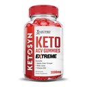 Laboratoires justifiés Ketosyn Keto ACV Gummies Extreme 2000MG Ketosyn Keto Gummies vinaigre de cidre de pomme formulé avec jus de betterave de grenade poudre B12 végétalien non OGM 60 Gummys