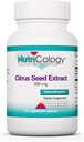 Nutricology Citrus Seed Extract Supplement - Grapefruit Seed Extract 500mg, Unterstützt Metabolic Funktion, Kontaminant Free, Vegetarische Kapseln - 120 Count