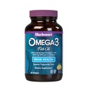 Bluebonnet Nutrition Omega-3 Cerveau formule naturelle prise sauvage Triglycéride Forme DHA 860 mg EPA 120 mg - Supplément de soutien à la santé cognitive et au mieux-être hautement concentré - Sans gluten - 60 softgels