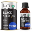 RAWYA huile de graine noire - Extra forte saveur, haute TQ, pressé à froid, bouteille de verre, huile de Nigella Sativa, idéal pour la peau et l'entretien des cheveux, graine de cumin noir, Kalonji, 100% certifié biologique - 3,4 Fl Oz,