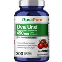 NusaPure Uva Ursi 10:1 Extrakt, 450 mg Äquivalent zu 4.500mg 200 Vegetarische Mützen (Non-GMO, Vegan) Bearberry