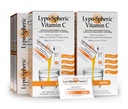 Livon Laboratories Lypo–Vitamine C sphérique – 6 Cartons (180 paquets) – 1 000 mg Vitamine C et 1 000 mg Phospholipides essentiels par paquet – Liposome encapsulé pour une meilleure absorption – 100% Non-OGM