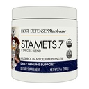 Host Defense Stamets 7 Pilzpulver - 7 Arten Mischung - Pilzergänzung für Immununterstützung mit Royal Sun Blazei, Cordyceps, Reishi, Maitake, Lion's Mane, Chaga & Mesima - 7 oz (133 Servierungen)*