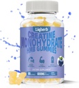 Creatine HMB Gummies pour adultes, Créatine monohydraté 5000mg et HMB 1000mg soutient la récupération musculaire, soulage la douleur, améliore l'endurance, non-OGM, végétalien, sans gluten, 120