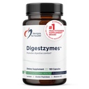 Designs for Health Digestzymes - Enzymes digestifs + Hydrochlorure de bétaïne pour le gaz et le dégel - Pepsine, Bile d'oxygène, Enzymes lactase et Enzymes lipase pour la digestion (180 capsules)