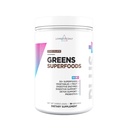 Livingood Daily Greens & Superfood Powder, Super Greens for Gut Health, Green Juice Powder with Spiruline, Chlorella et enzymes digestives, Probiotiques pour le soutien digestif, Chocolat, 30 portions