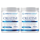 Poudre monohydratée de créatine avec biopérine approuvée - Soutien d'entraînement - 120 portions - 5g par portion - Sans aromatisé - Pack de 2 - Non-OGM, Vegan