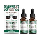 GuruNanda Gutcleanse 2-Step Kit - Dietary Supplement to Help with Digestion - Blend of Fulvic Acid, Wormwood, Clove & Neem Extract, 2x1 FlOz