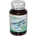 Mega Chlorophylle biologique mondiale, 100 mg, Capsules, 60 capsules