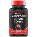 TNVitamines Citrate de Magnésium 800 MG - 120 Capsules d'approvisionnement de deux mois !