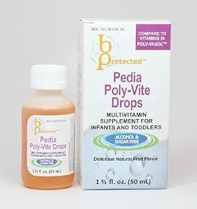 3 boîtes de Pedia Poly-Vite gouttes 50 mL