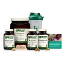 Kit produit de purification standard avec SP Complete & Gastro-Fibre - Détox 21 jours et soutien de la santé digestive - Poudre de protéines de haute qualité - Végétarien, sans gluten et non-soy - 1 Kit