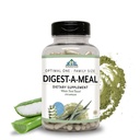 Optimale Gesundheitssysteme Digest-A-Meal | Gut Health Enzyme & Probiotic | Bloating, Säure Reflux, & Verdauungshilfe + Aloe Vera Leaf | Verdauungsergänzung | 270 Kapseln Familiengröße