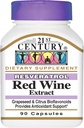 21ème siècle, Resveratrol Extrait de vin rouge, 90 capsules - 2pc