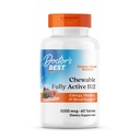 Le meilleur médicament à croquer entièrement actif Méthyl B12, méthylcobalamine, énergie, mémoire et support d'humeur, non-OGM, sans gluten, sans soja, sans végan 60 comprimés