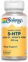 SOLARAY 5-HTP Plus St John's Wort - 30 capsules enrobées d'entérique - 100 mg - 30 portions