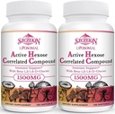 1500mg Liposomal aktive Hexose korrelierte Ergänzung,240 Weichgel Beta-Glucans mit natürlichem Pilzextrakt, Immunsystem, Leberfunktion, Pflege T-Cell & Killer Cell Activity