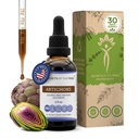 Secrets de la Tribe Artichaut Teinture Extrait liquide sans alcool, Artichaut (Cynara scolymus) Feuille séchée (2 FL OZ)