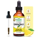 Choix botanique Baume de citron Extrait liquide, sans alcool, sans gluten Soutien traditionnel pour Tranquillité-Fast agissant 1 Oz fluide
