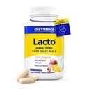Enzymedica Lacto, pilules de lactase avancées pour le soutien laitier, aide à briser la lactose, la caséine et les graisses, pilules de soulagement des produits laitiers, végétalien, 180 capsules