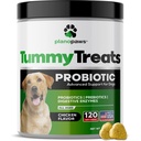 Probiotics for Dogs Digestive Health - Dog Probiotics and Digestive Enzymes - Allergy Relief für Hunde - Probiotic for Dogs Gut Health - Puppy Probiotic Tummy Treats - 120 Dog Probiotic Chews