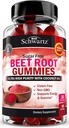 Gommies de racines de betteraves sans sucre - Gommies d'oxyde nitrique infusées avec de l'huile de coco pour une absorption maximale - Soutient l'énergie et la santé du corps entier - Délicieux parfum de fraise - 60 comtes (30 jours d'approvisionnement)
