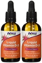 JETZT Nahrungsergänzungsmittel, flüssiges Vitamin D-3, starke Knochen*, strukturelle Unterstützung*, 2-Ounce