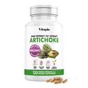Extrait d'artichaut biologique de Vitapia - Nettoyez le foie Détox & Réparation, Santé du foie, Digestion, Support Antioxydant - 120 Capsules Vegan, Non OGM, Sans gluten