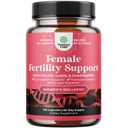 Supplément de fertilité pour les femmes ayant des multivitamines prénatales - Soutien de fertilité féminine avec prénatal Choline Inositol Folate Chasteberry et CoQ10 Mélange de fertilité pour promouvoir la conception plus rapide