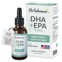 Dr. Fuhrman Vegan Omega 3 | Vegan DHA+EPA Purity Liquid Supplement | Hergestellt aus Lab-Grown Algae | Unsere Omega 3-Ergänzung wird im Warehouse bis zu verschiffen | Citrus Flavor 60 Servierungen gekühlt