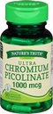 La vérité de la nature Picolinate de chrome Ultra 1000 mcg Capsules à libération rapide - 90 ct, boîte de 2