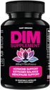 Supplément DIM 300 mg - Hormone Balance pour les femmes , , , Supplément Estrogen pour les femmes avec des éclairs chauds et des sueurs nocturnes , Aides dans les symptômes de la ménopause , Estrogen & Oestrogen . 60 Capsules