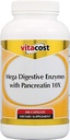 Vitacost Mega Enzymes digestifs avec Pancréatine 10X - 300 Capsules