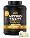 MuscleTech Whey Protein Powder (Vanilla Cream, 5LB) - Nitro-Tech Whey Protein Isolate Smoothie Mix für Lean Muscle & Recovery - 24g Whey Gold für Damen und Herren - Packaging May Vary