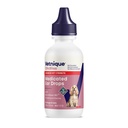 Vetnique Oticbliss Traitement de l'infection à l'oreille des chats et des chiens Obtenir des gouttes de soulagement de l'allergie à l'oreille des chiens, traitement de l'infection à levure micro-argentaire pour chiens, hydrocortisone pour démangeaisons, gonflement de la rougeur (gouttes d'infection à l'oreille)