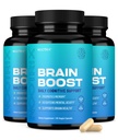 Nootrix Brain Boost Nootropic Supplement soutient la mémoire, la concentration mentale, la santé cognitive et l'énergie.