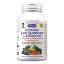 ANDREW LESSMAN Ultimate Eye Support with Astaxanthin 180 Softgels - 12mg Lutein, 6mg Zeaxanthin, 4mg Astaxanthin, Bilberry. Éléments nutritifs clés pour appuyer la santé oculaire, promouvoir une vision saine. Aucun additif