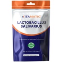Vitamatic Lactobacillus Salivarius poudre probiotique - Soutien digestif - 100 Gram (3.5 OZ) - 100 portions