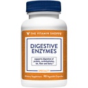The Vitamin Shoppe Digestive Enzymes - Complete Digestive Support & Bloating Relief | Plant-Based Multi-Enzyme | 90 Veggie Caps | Vegan