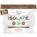 Pâture sans hormones naturelle élevée, poudre de protéines isolat de lactosérum pour les hommes et les femmes, propre, sans gluten, délicieuse protéine isolate - chocolat, 2lb