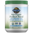 Garden of Life Raw Organic Perfect Food 100% Bio USA Jus d'herbe de blé - vert juteux Superfood Greens Poudre, 60 portions - sans Stevia, sans OGM, végétalien, sans gluten complément alimentaire entier